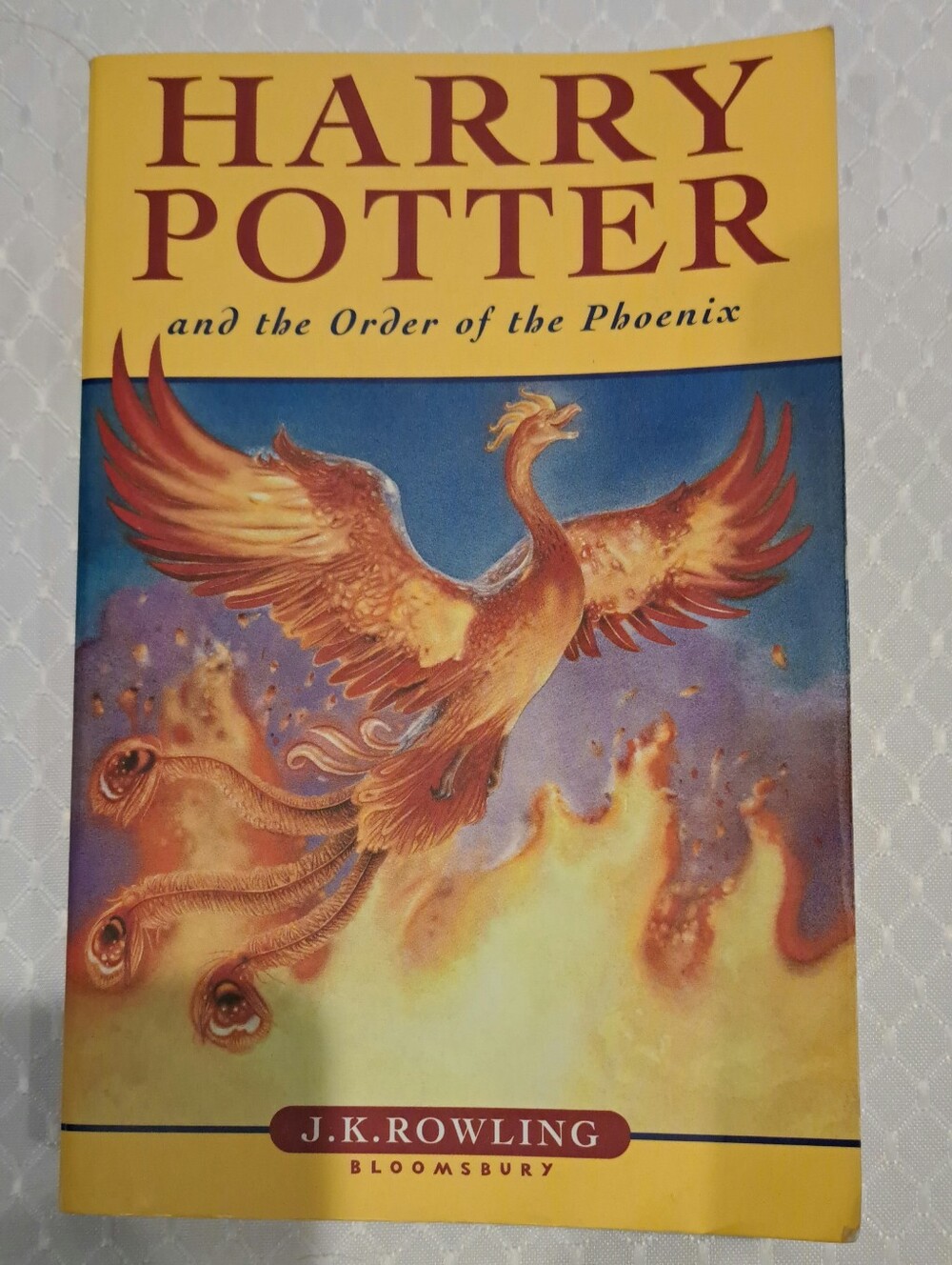 Harry Potter And The Order of the Phoenix Novel Book